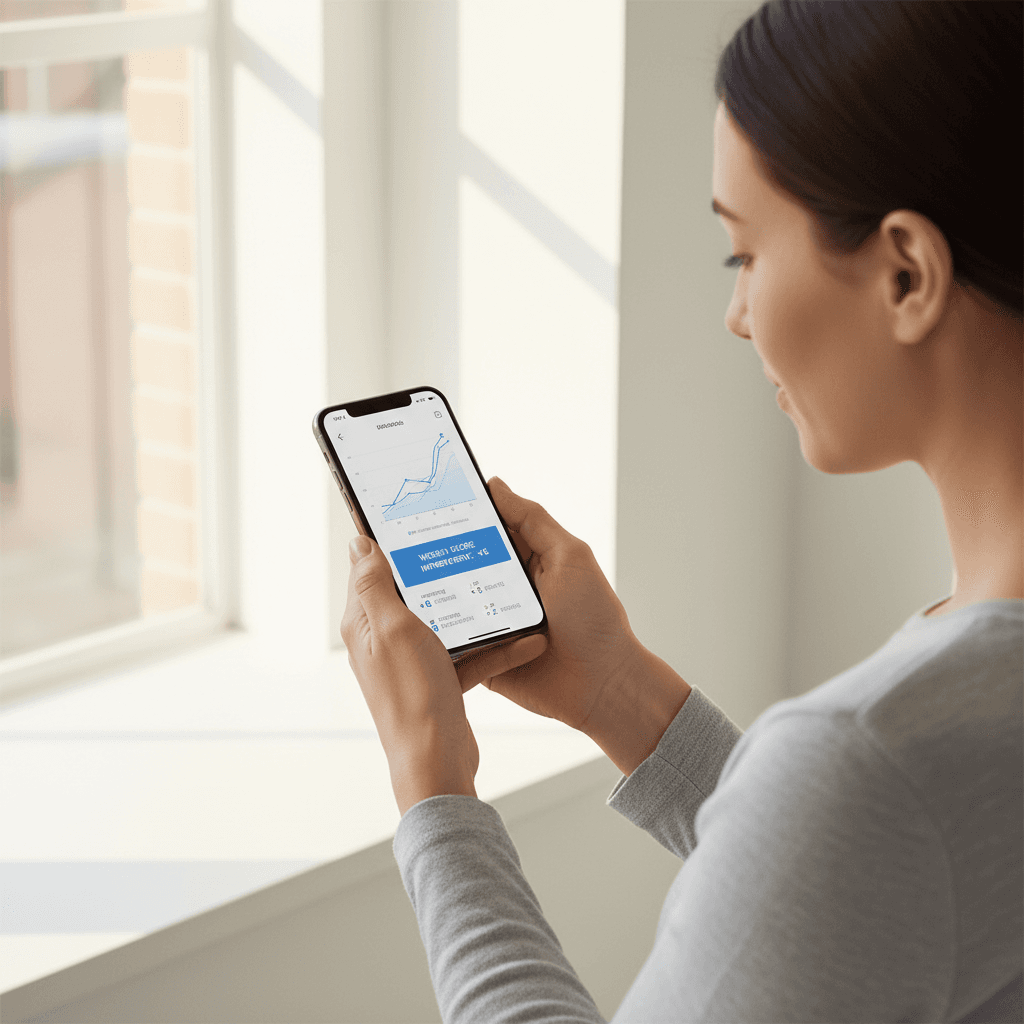 Weekly skin health progress tracking dashboard with biometric improvements